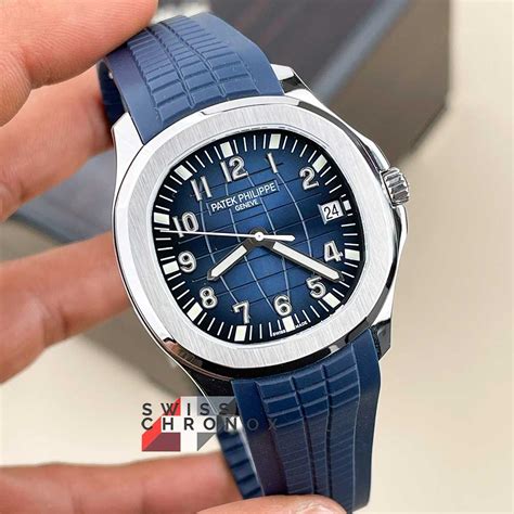 patek philippe blue strap|patek philippe aquanaut watch.